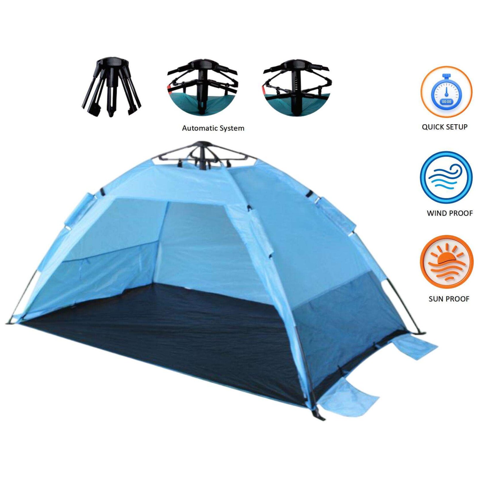 Automatic Beach Tent - Image 2