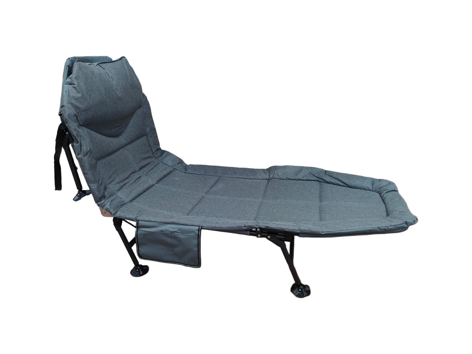 BDA001 Adjustable Folding Camping Cot with Mattress - Image 6