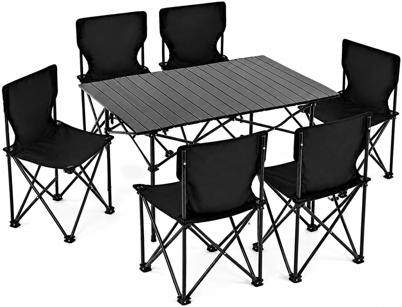 TC008 Camping Table with 6 Chairs - Image 5