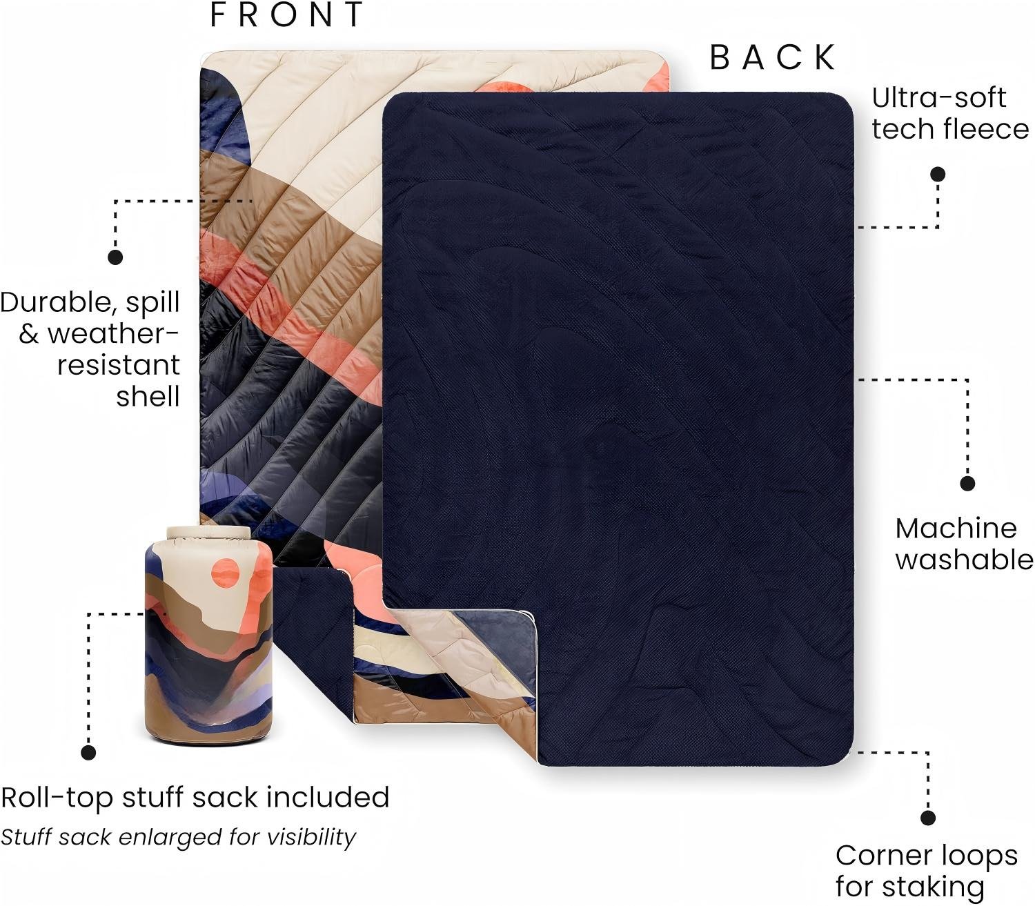 BK002 Camping Blanket - Image 7