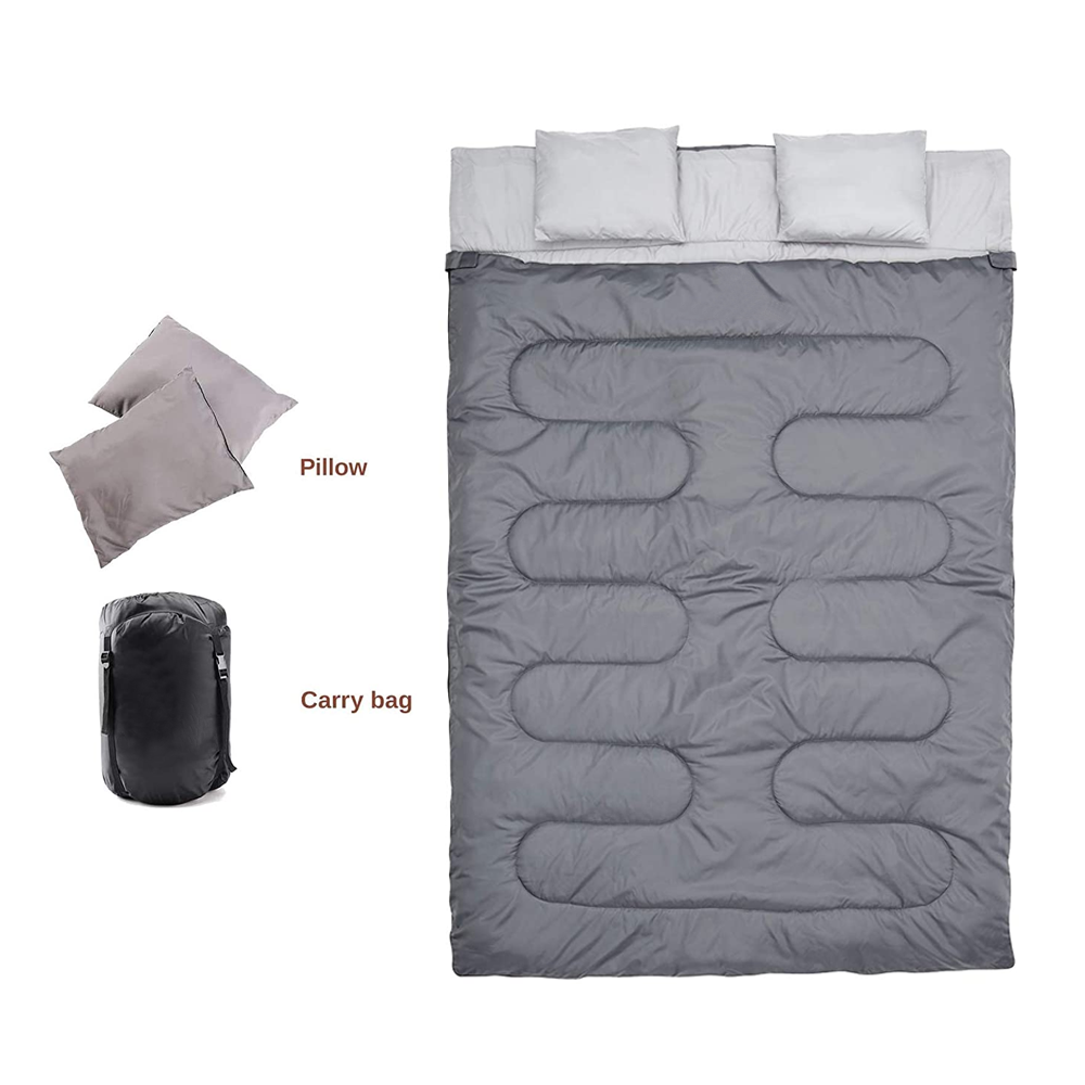 SB002 Cool Weather Sleeping Bag for double Adults - Image 4