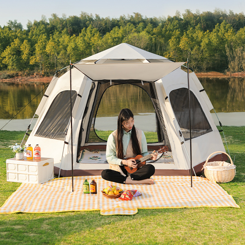 TTB010 Automatic Tent Hexagonal tent - Image 9