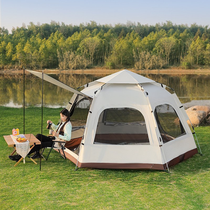 TTB010 Automatic Tent Hexagonal tent - Image 8