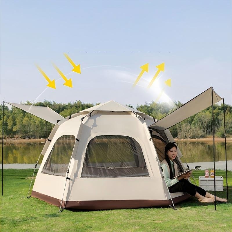 TTB010 Automatic Tent Hexagonal tent - Image 7