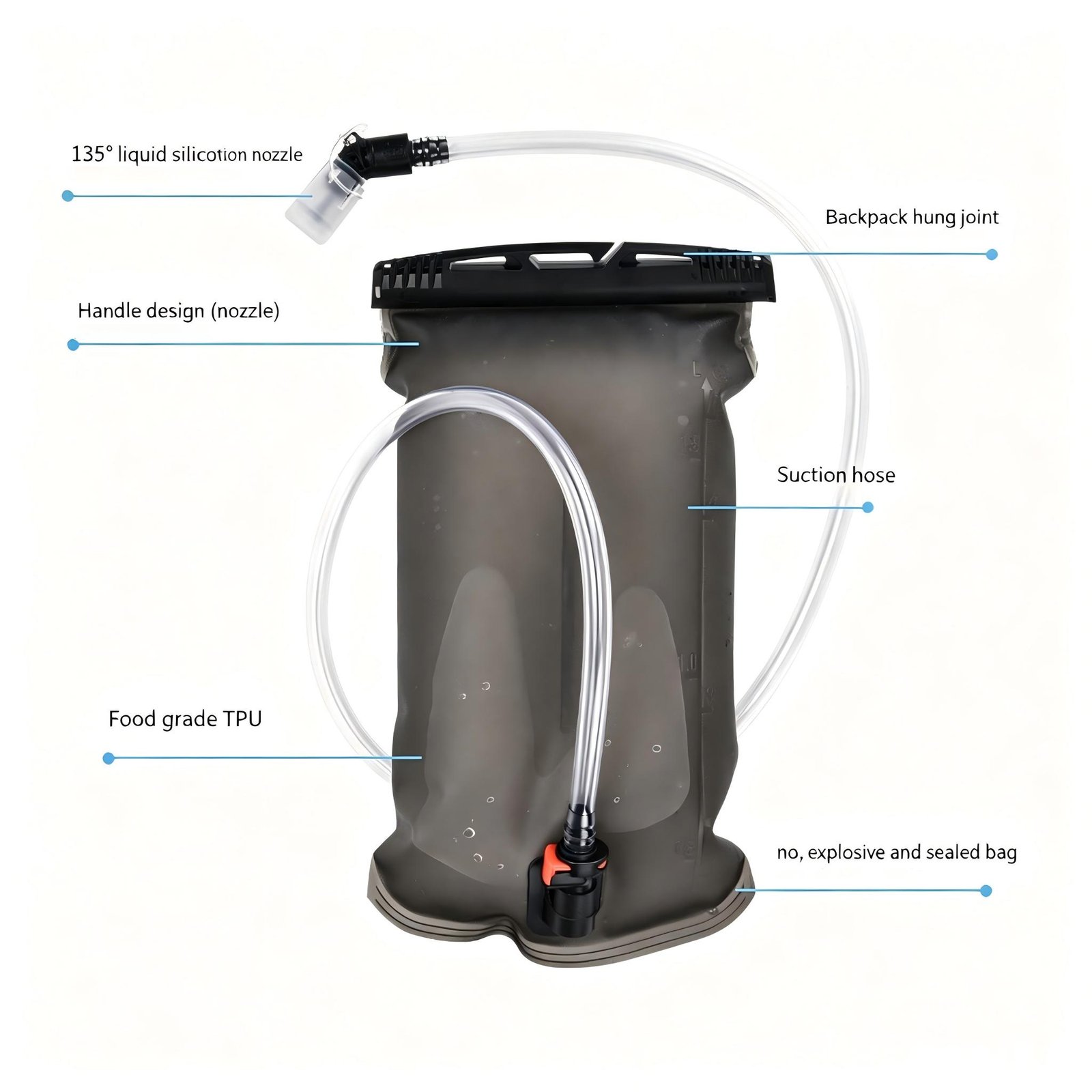 WB001 Water Bag(1.5L/2L) - Image 2